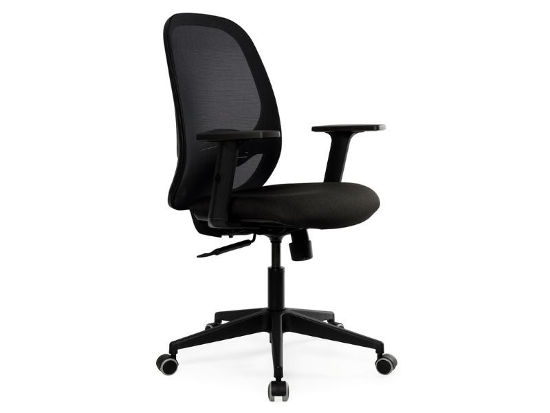 Silla de oficina operativa LUKAT con brazos Anbo Suministros, especialistas en venta de mobiliario de oficina en Barcelona